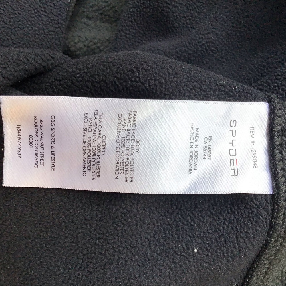 Spyder Pullover Zipfront Active Jacket - image 5